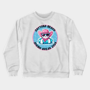 Daytona Beach Spring Break 2024 Crewneck Sweatshirt